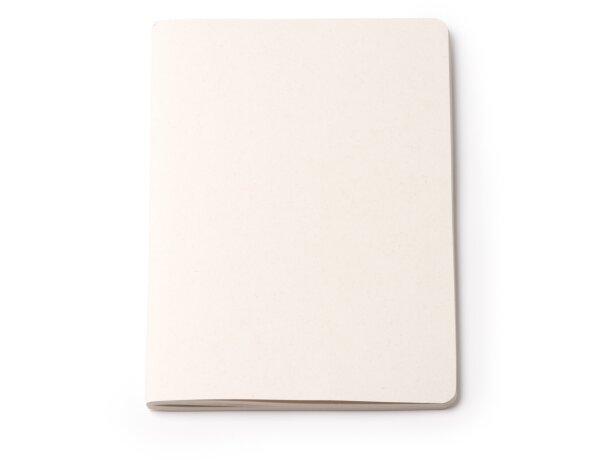 Libretas ecológicas Bublix hechas de cartón reciclado de briks de leche Blanco detalle 4