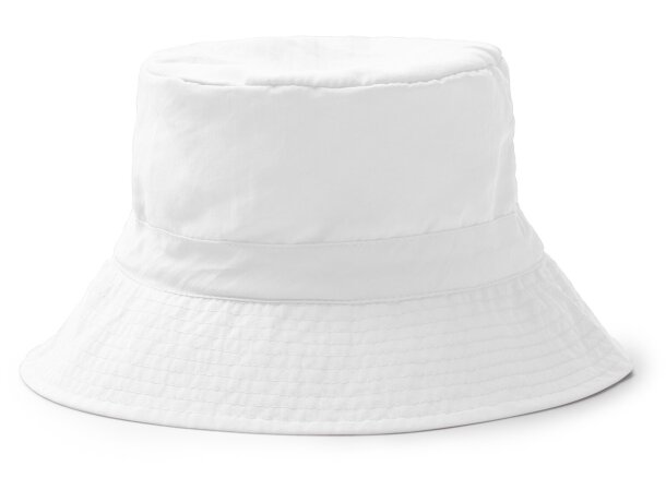 Gorro bob Ayora de microfibra resistente al agua con ajuste Blanco detalle 4
