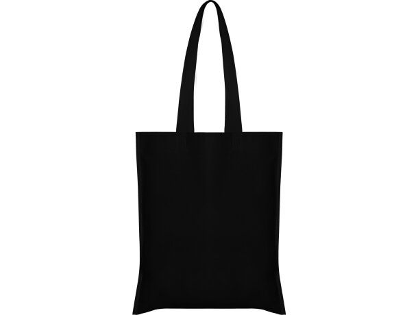Bolsa tejido no tejido polipropileno sin fuelle 80 g/m2 Negro detalle 9