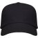 Gorras béisbol con cierre ajustable velcro de algodón 170 g/m2 Uranus Negro