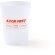 Vaso de plástico para publicidad reutilizable de pp flexible Pontal Transparente detalle 2