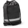 Mochila Lucio rpet reciclado con refuerzo pu leather Negro detalle 3