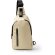 Mochila Valar de algodón canvas reciclado con bolsillos Beige