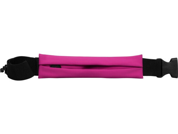 Cinturón deportivo personalizado poliéster unisex 72 Marathon Roseton/negro detalle 13