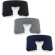 Almohadilla inflable de viaje Ansar Negro detalle 2