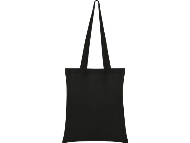 Bolsa de algodón con logo de variados colores 140 g/m2 Mountain Negro detalle 11