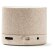 Altavoz Bluetooth Kumber fibra trigo natural radio FM manos libres Crudo