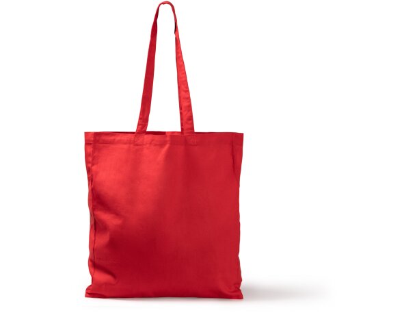 Bolsa algodón Kato con fuelle lateral y base 180 g/m² Blanco detalle 2