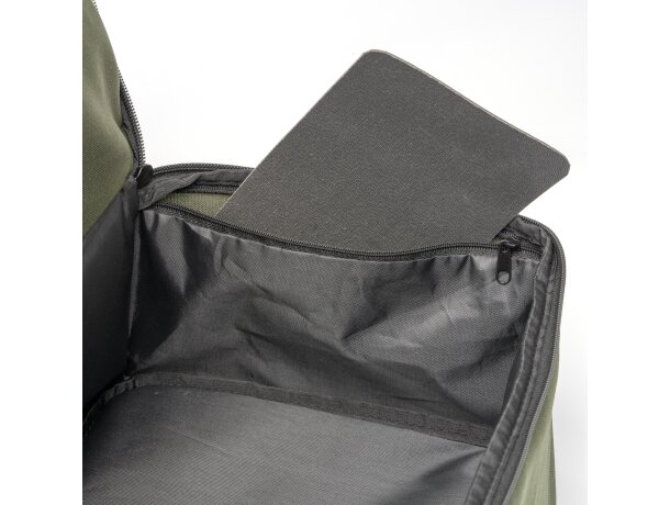 Mochila Cambel RPET con compartimento zapatillero y 37L Negro detalle 3