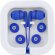 Auriculares con conexion jack 3.5 de plástico Aoki Royal