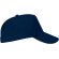 Gorras béisbol con cierre ajustable velcro de algodón 170 g/m2 Uranus Marino detalle 28