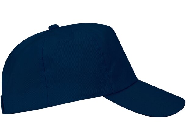 Gorras béisbol con cierre ajustable velcro de algodón 170 g/m2 Uranus Marino detalle 28