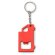 Llavero abridor Tolvak de aluminio con diseño de camión Rojo