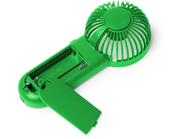 Ventilador portátil Pistol con diseño ergonómico en ABS Blanco detalle 2