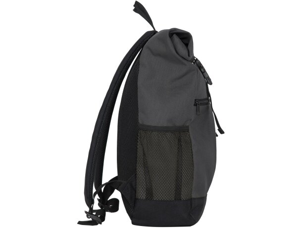 Mochila deportiva con asas acolchados en poliéster 900D 220 g/m2 Dodo Ebano detalle 14