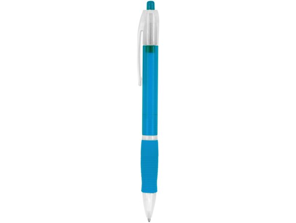Bolígrafos originales con pulsador translúcido y tinta azul Ontario Royal claro detalle 17