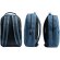 Mochila infantil rPET 600D Gregor Negro detalle 4
