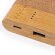 Batería portátil personalizada corcho 10000 mah Kobe Crudo detalle 4