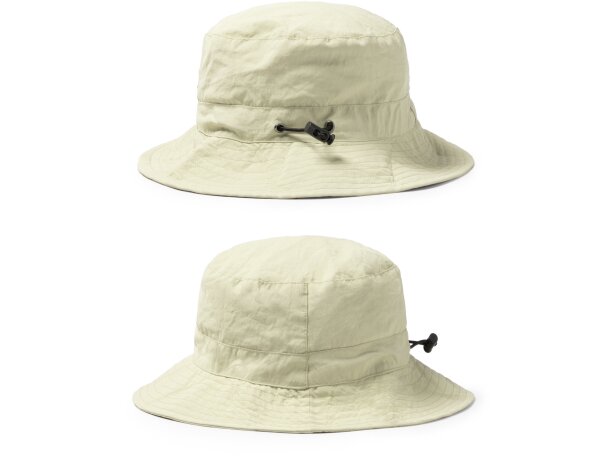 Gorro Lagos microfibra resistente al agua con bolsillo Negro detalle 4