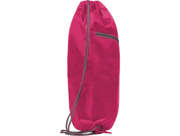 Mochila de cuerdas personalizada poliéster 70 g/m2 Ninfa Roseton detalle 27