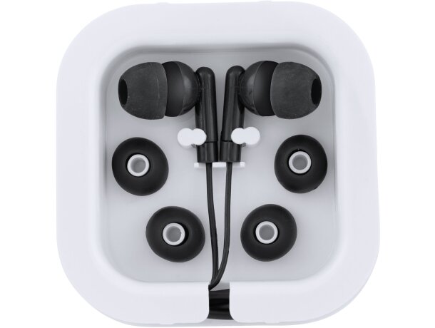 Auriculares con conexion jack 3.5 de plástico Aoki Negro detalle 6