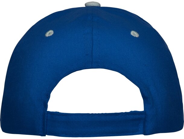 Gorras béisbol cierre velcro de algodón 260 g/m2 Panel Royal detalle 18