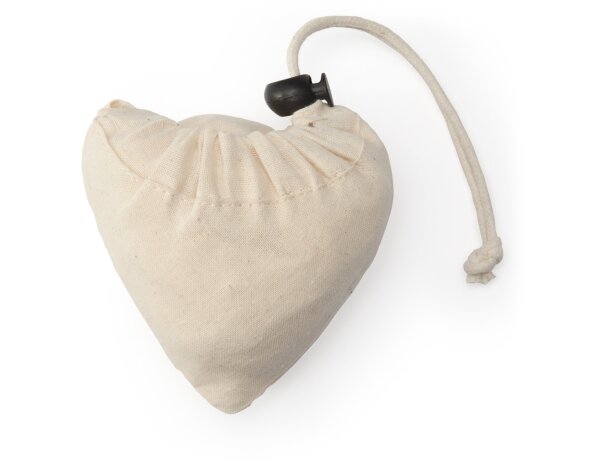 Bolsas de aalgodón baratas personalizadas plegable 105 g/m2 Dune Crudo detalle 6