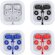 Auriculares con conexion jack 3.5 de plástico Aoki Blanco detalle 3