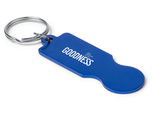 Llavero Hornet con moneda integrada aluminio reciclado Negro detalle 2