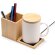 Calentador de taza Jules natural con tecnología magnética Crudo detalle 1