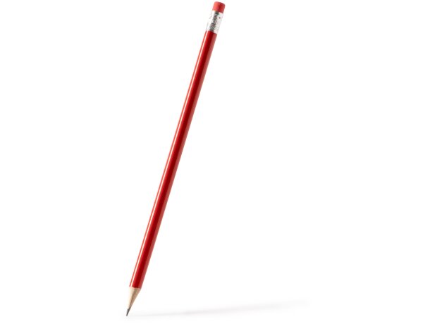 Lápiz de madera Tralem con mina de grafito y goma integrada Negro detalle 3