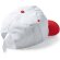 Gorra estilo casual freya Blanco detalle 2