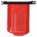 Portatodo mosquetón para transporte de Ripstop Aleta Rojo detalle 6