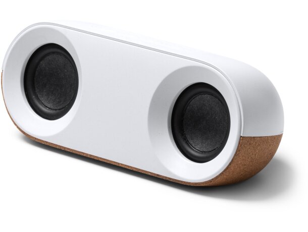Altavoz inalámbrico sostenible Mambo Blanco detalle 6