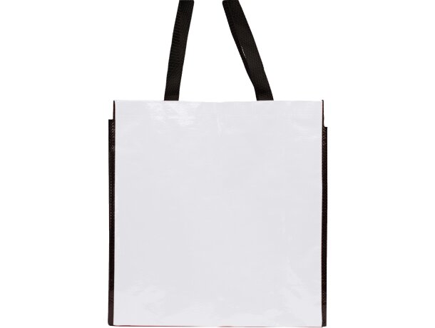 Bolsa para la compra barata polipropileno laminado brillante Coast Blanco detalle 4