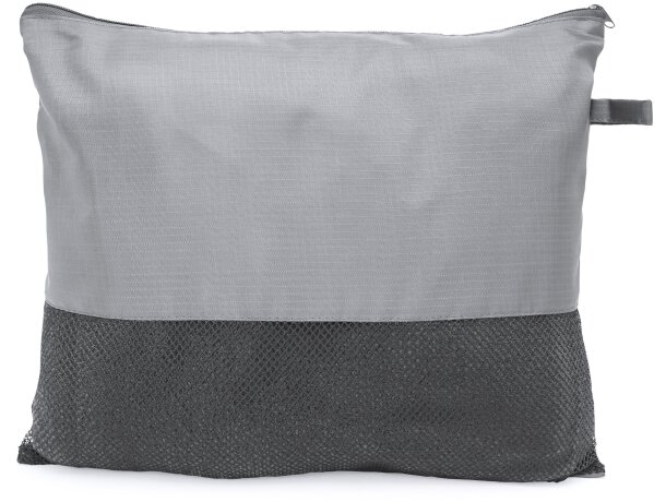 Manta para regalar tejido polar de poliéster 200 g/m2 Bering Gris vigore detalle 9
