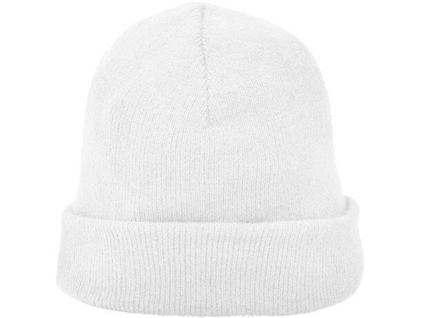 Gorro acrílico unisex con doble vuelta para imprimir tu logotipo Rojo detalle 8