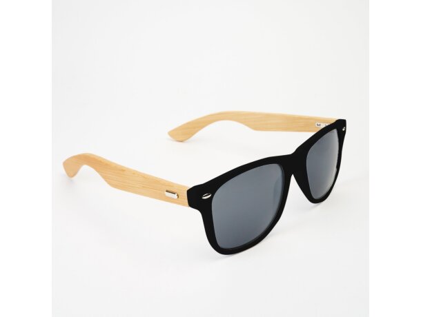 Gafas de sol con logo pc Eden Negro detalle 7