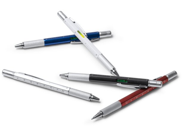 Bolígrafo multiherramienta KANCHAN Blanco detalle 7