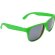 Gafas de sol serigrafiadas con montura en acabado mate y uv400 en pp Ariel Verde helecho detalle 11