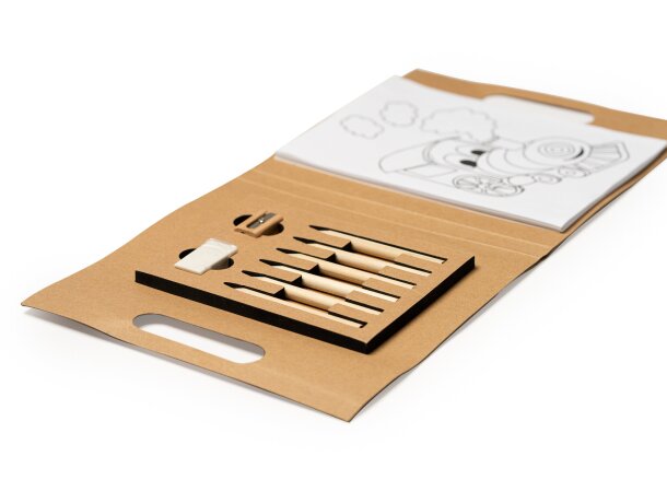 Kit para colorear Resol Crudo detalle 2