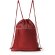 Mochila Maskot RPET con banda reflectante y bolsillo frontal Rojo