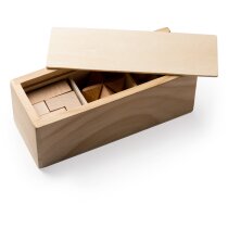 Set Rocks con 3 juegos habilidad madera cruda