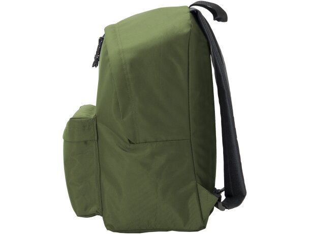 Mochilas infantiles personalizadas poliéster Marabu Verde militar detalle 22