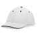 Gorras béisbol cierre velcro de algodón 260 g/m2 Panel Blanco detalle 4