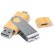 Memoria USB Gatlin de bambú natural con doble conexión 32GB Bambu detalle 3