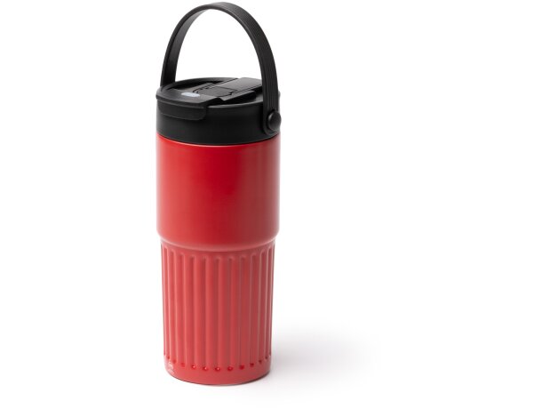 Vaso Tumbat acero inoxidable reciclado 600ml con pajita Blanco detalle 3