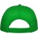 Gorra básica con logo a personalizar Verde helecho detalle 22