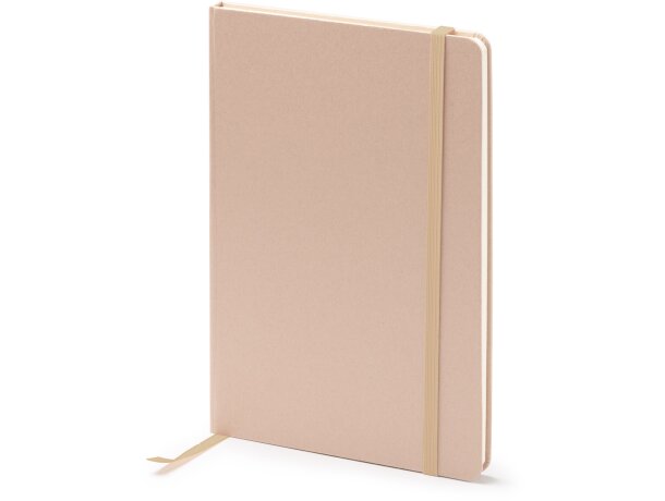 Libreta Fruti con tapas de restos de frutas recicladas Cereza detalle 5