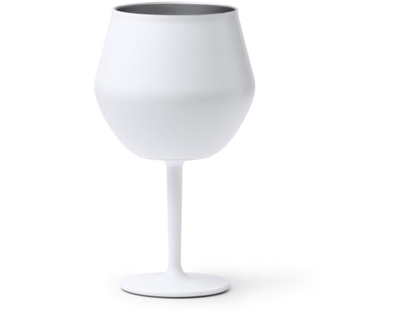 Vaso Frades acero inoxidable 380ml convertible en copa Blanco detalle 4